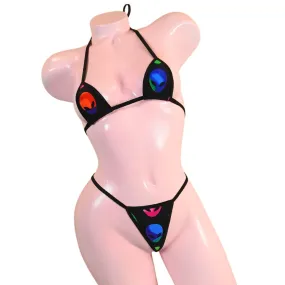 Aliens - Black - Micro G-String