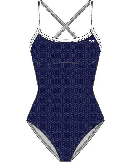 Andover_TYR Girls Hexa Trinityfit Swimsuit