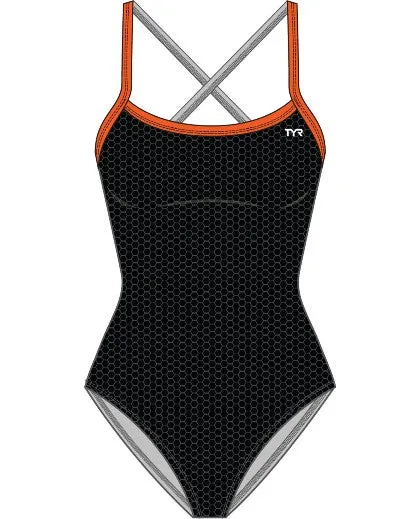 Andover_TYR Girls Hexa Trinityfit Swimsuit