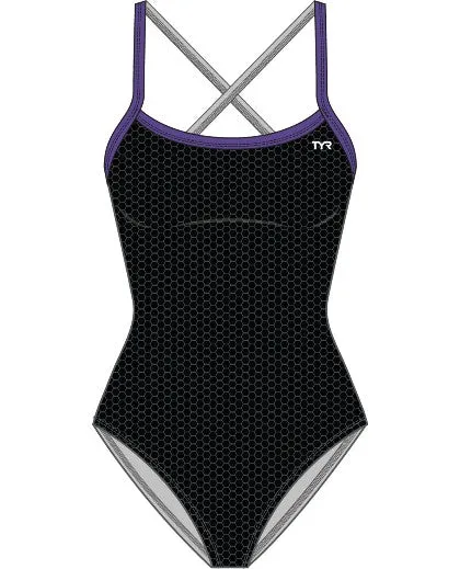 Andover_TYR Girls Hexa Trinityfit Swimsuit