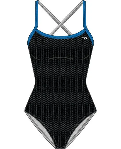 Andover_TYR Girls Hexa Trinityfit Swimsuit