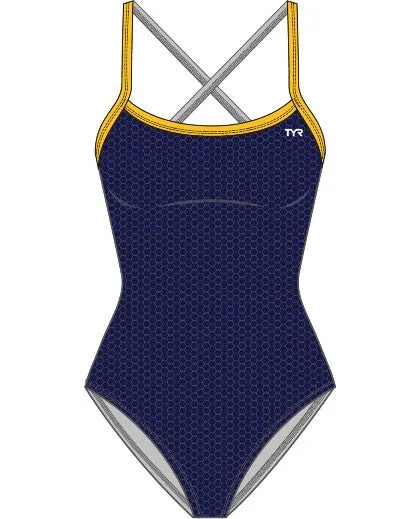 Andover_TYR Girls Hexa Trinityfit Swimsuit