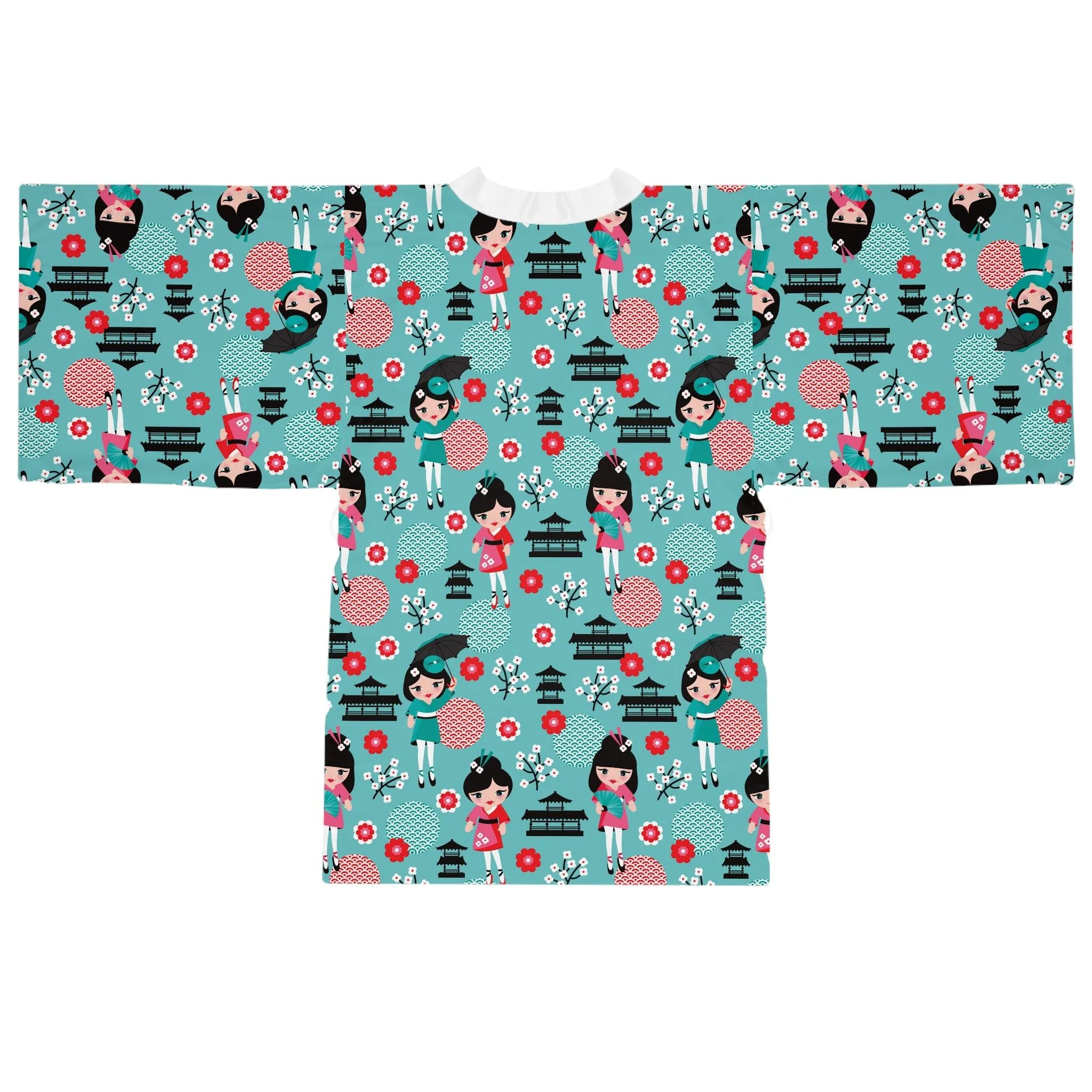 Artisan Crafted Customizable Kimono Robe: A Touch of Japanese Elegance