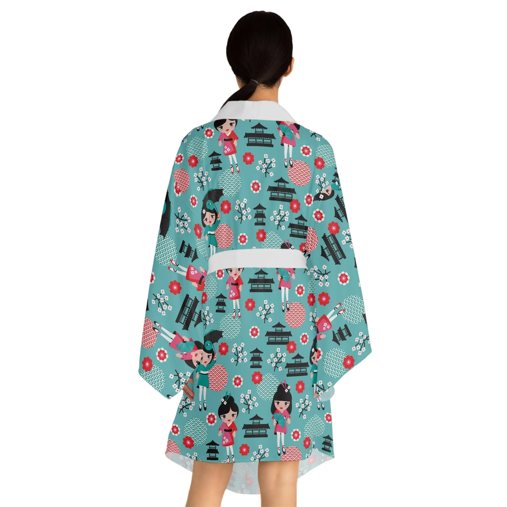 Artisan Crafted Customizable Kimono Robe: A Touch of Japanese Elegance