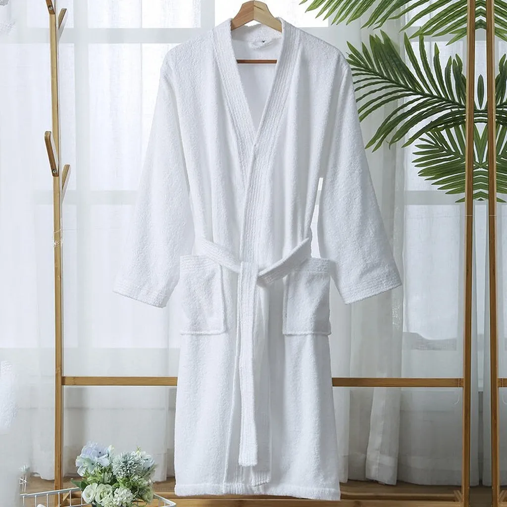 Bathrobe Men Winter Thick Warm Long Men's Robe Soft Towel Fleece Kimono Bath Robe Femme Dressing Gown Bridesmaid Robes Bride