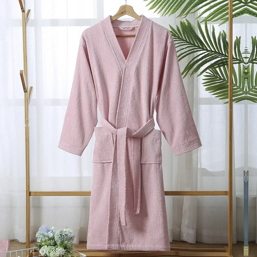 Bathrobe Men Winter Thick Warm Long Men's Robe Soft Towel Fleece Kimono Bath Robe Femme Dressing Gown Bridesmaid Robes Bride