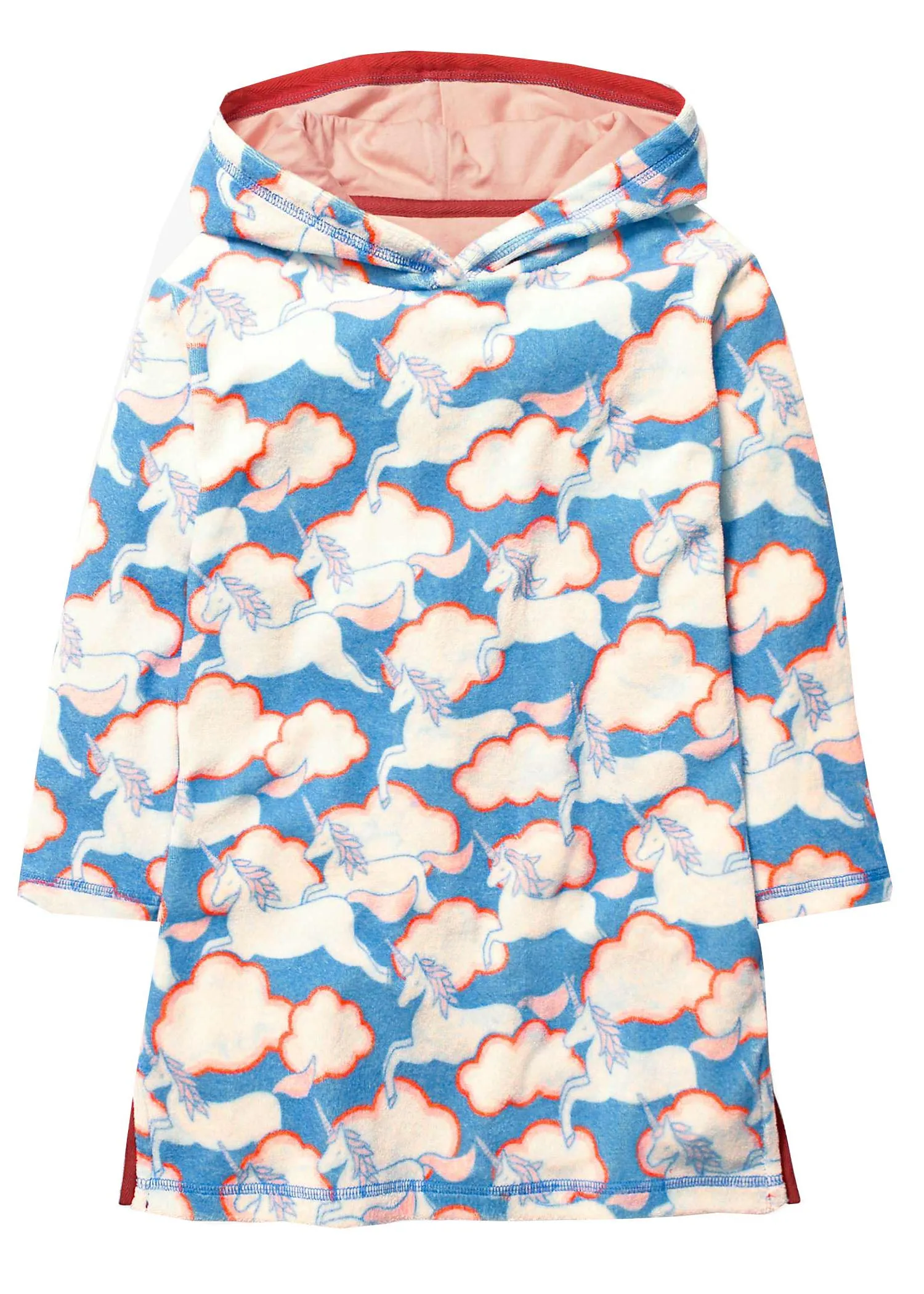 Boden beach robes - pale blue clouds