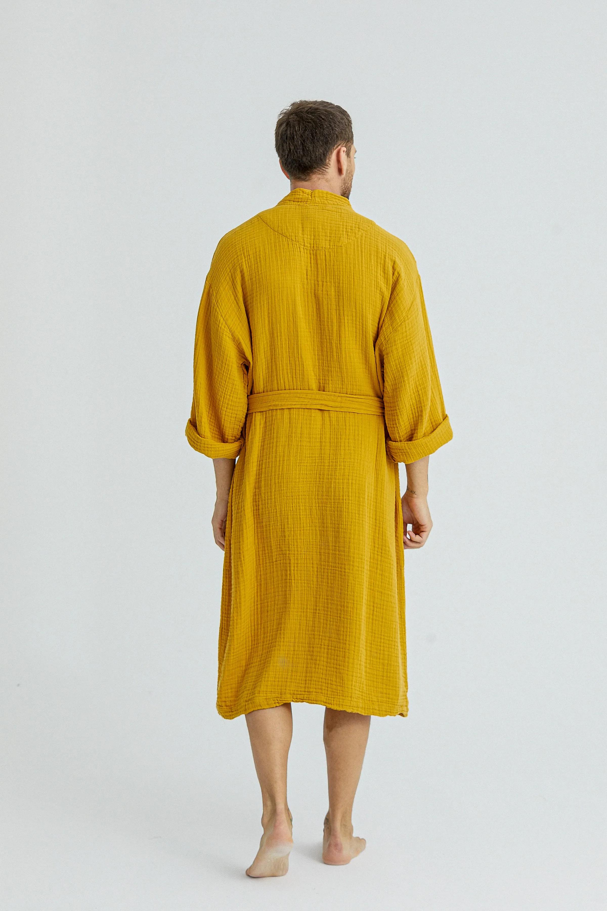 Cassia Men's Robes - Amber
