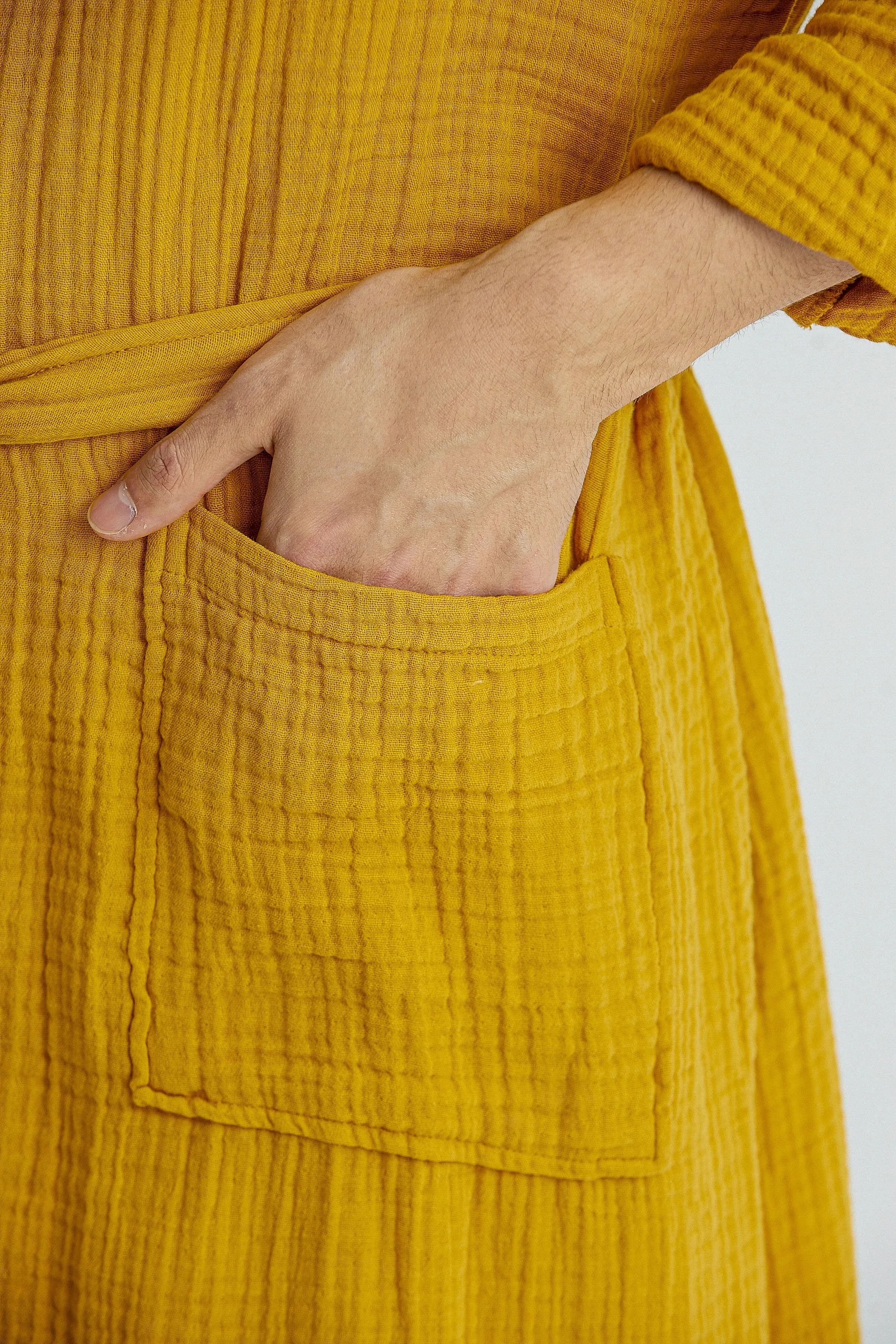 Cassia Men's Robes - Amber