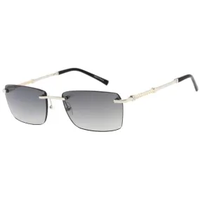 Charriol Women's Sunglasses - Gradient Lens Titanium Rectangular Frame | PC81008 C02
