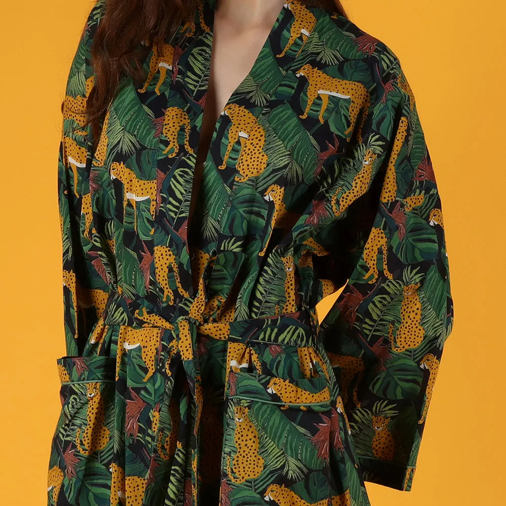 Cheetah Robe