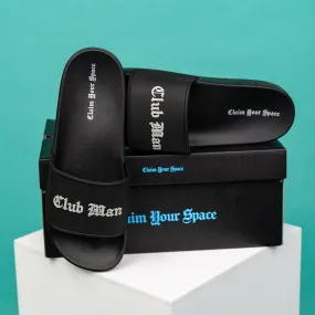 Clubman 'Midnight Black' Slides