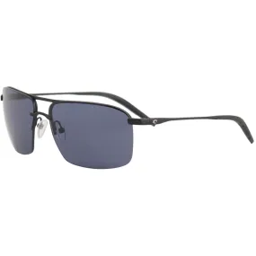 Costa Del Mar Men's Sunglasses - Matte Black Bio Metal Frame | SKIMMER SKM 11 OGP