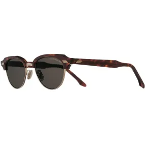 Cutler And Gross Women's Sunglasses - Full Rim Dark Turtle Round Frame | CG1335S 004