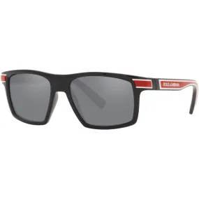 Dolce & Gabbana Men's Sunglasses - Light Grey Lens Plastic Frame | 0DG6160 501/6G