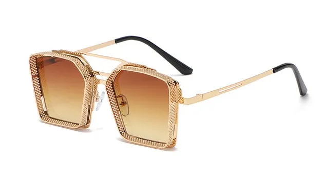 Fashion Square Steampunk Sunglasses