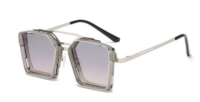 Fashion Square Steampunk Sunglasses