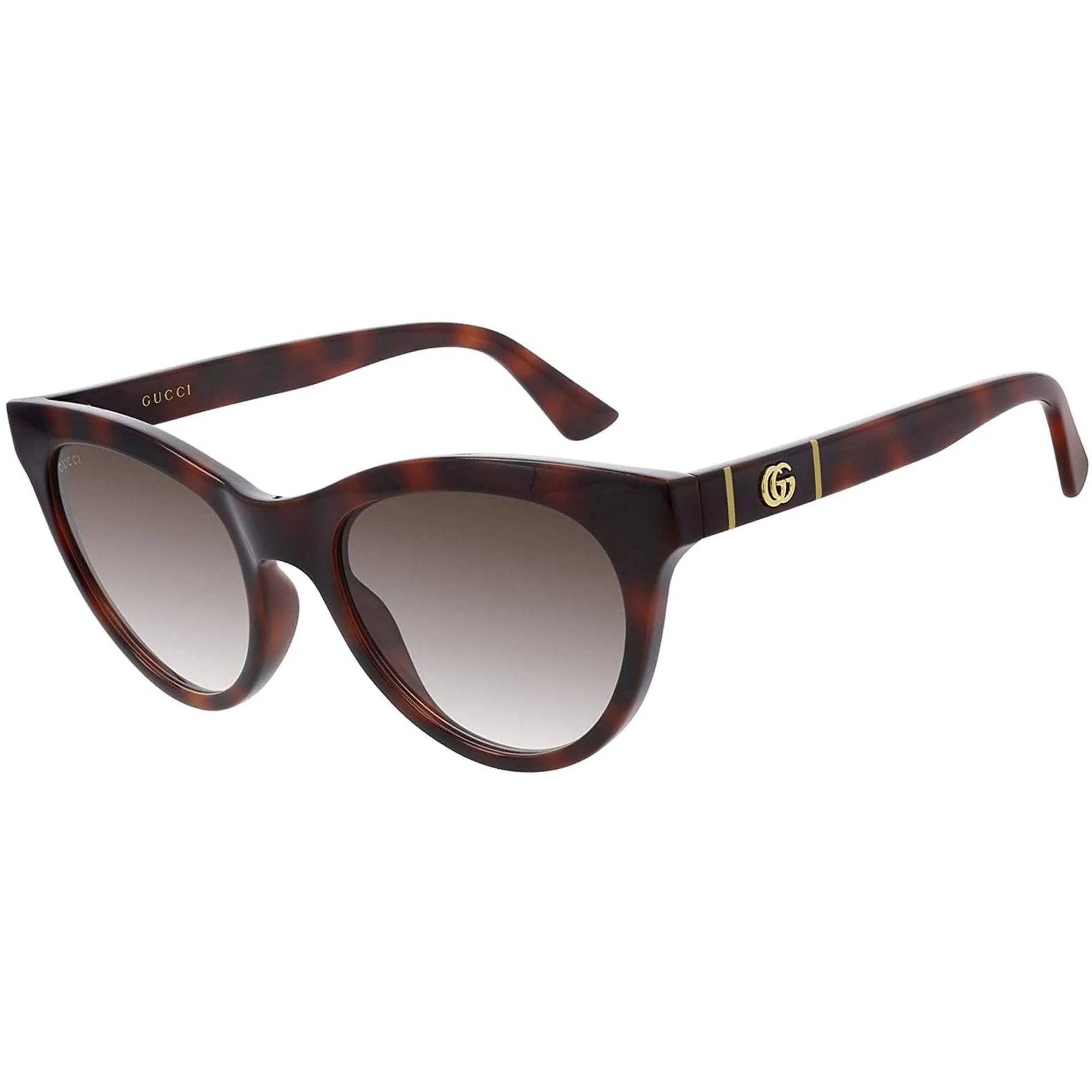 Gucci Women's Sunglasses - Brown Lens Havana Injected Plastic Frame | GG0763S 002
