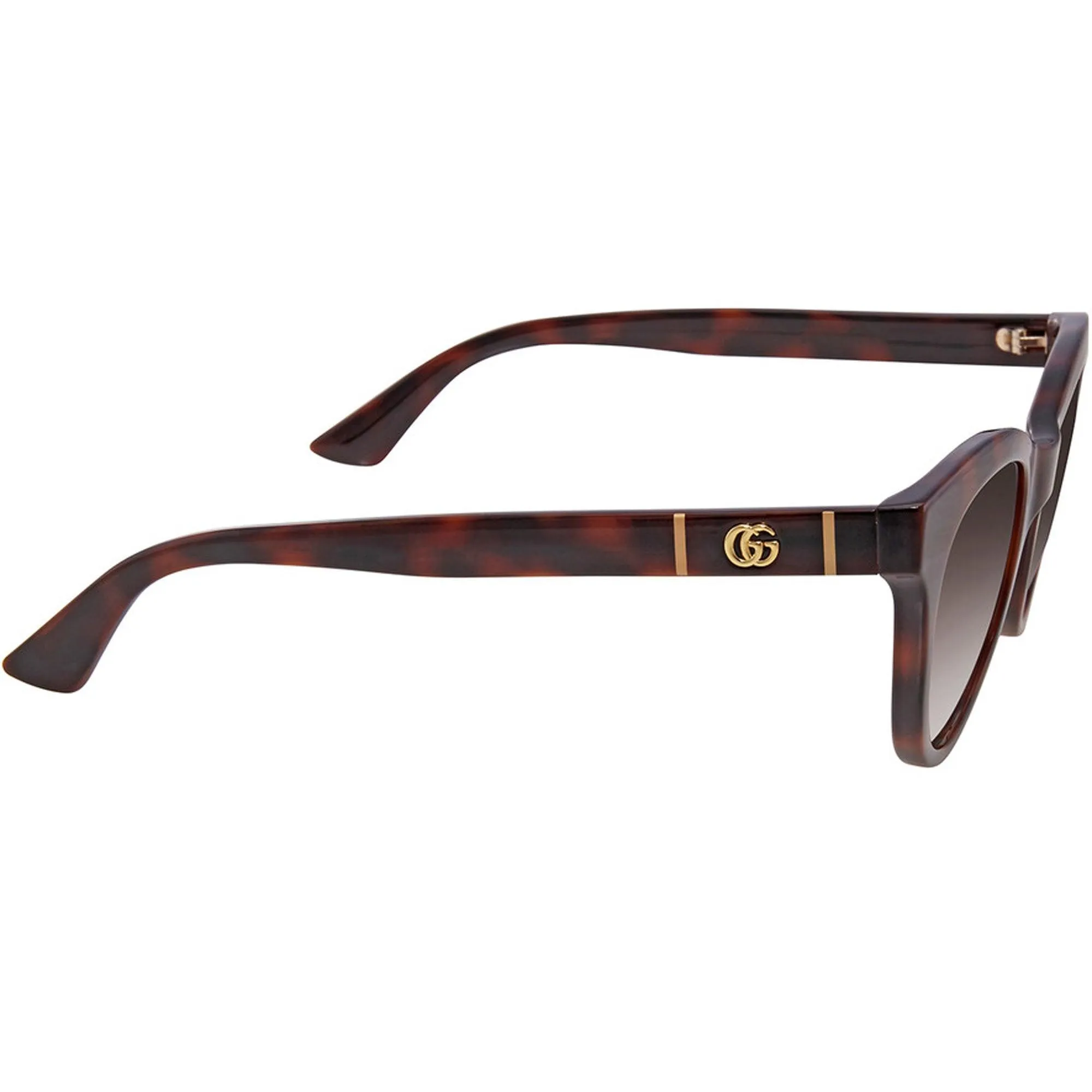 Gucci Women's Sunglasses - Brown Lens Havana Injected Plastic Frame | GG0763S 002