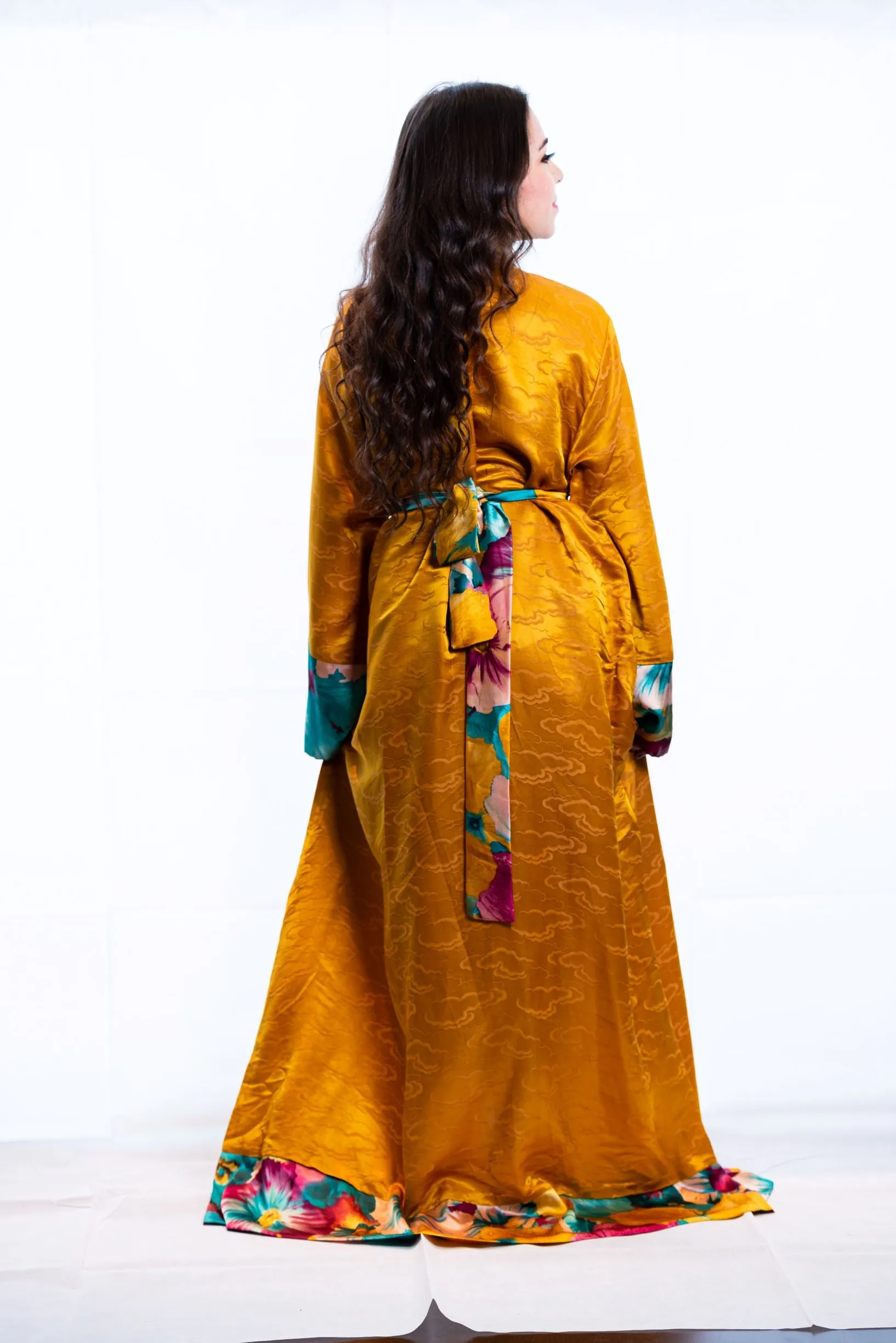Julia Silk kimono Robe