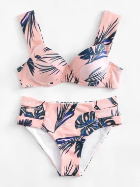 Jungle Print Bikini Set