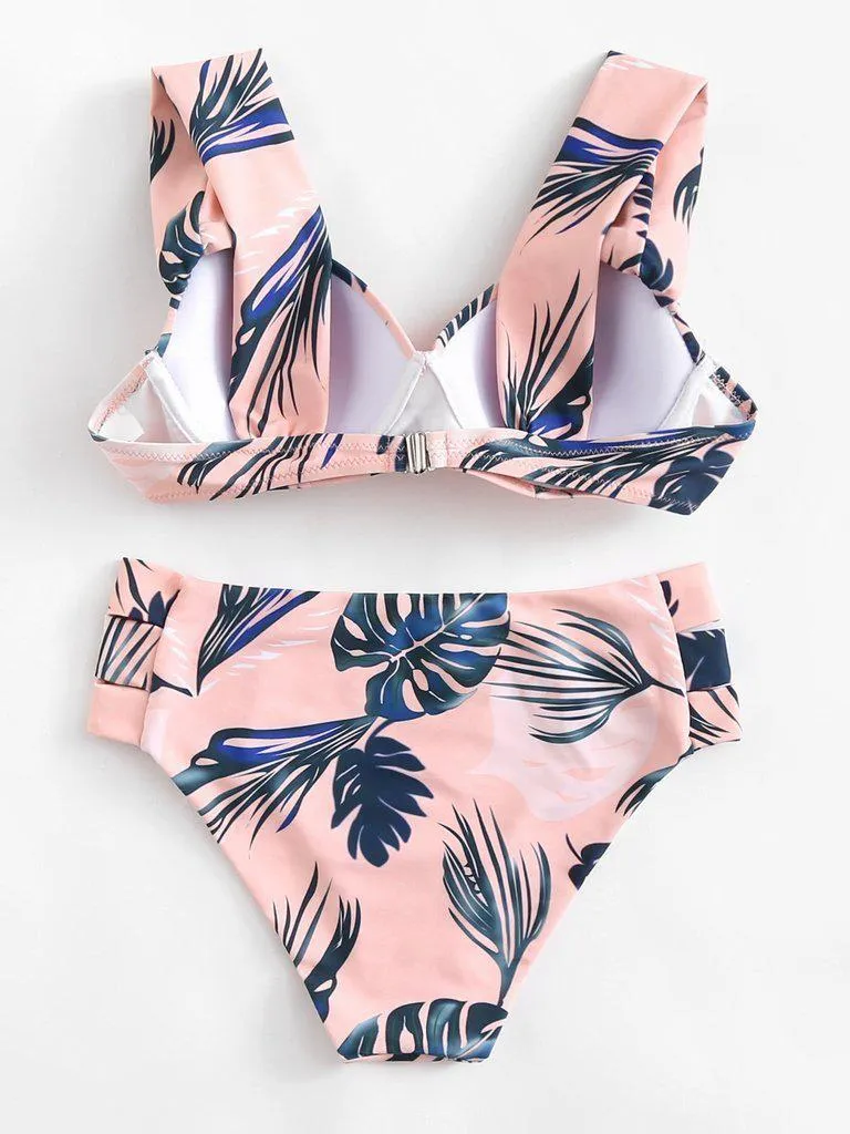 Jungle Print Bikini Set
