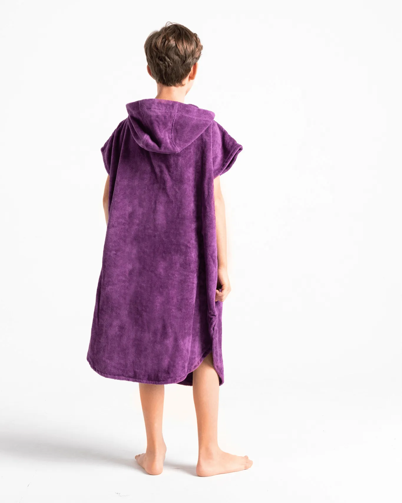 Junior Original-Series Short Sleeve Changing Robe in Ultra Violet