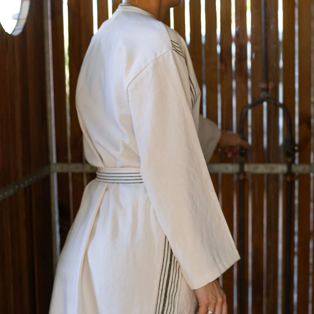 kadınsı Handwoven Robe