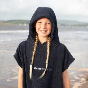 Kids Unisex Towel Changing Robe Deep Navy