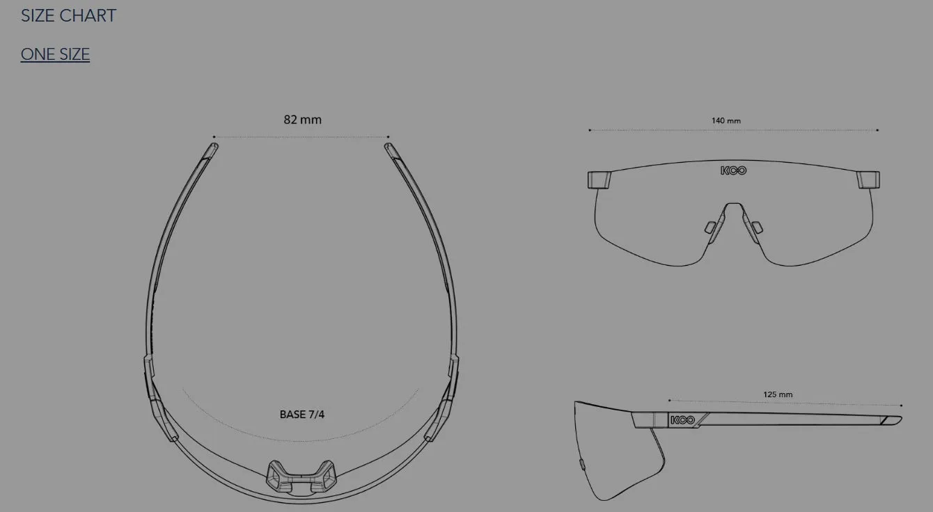 KOO Nova Frameless Sports Performance Sunglasses