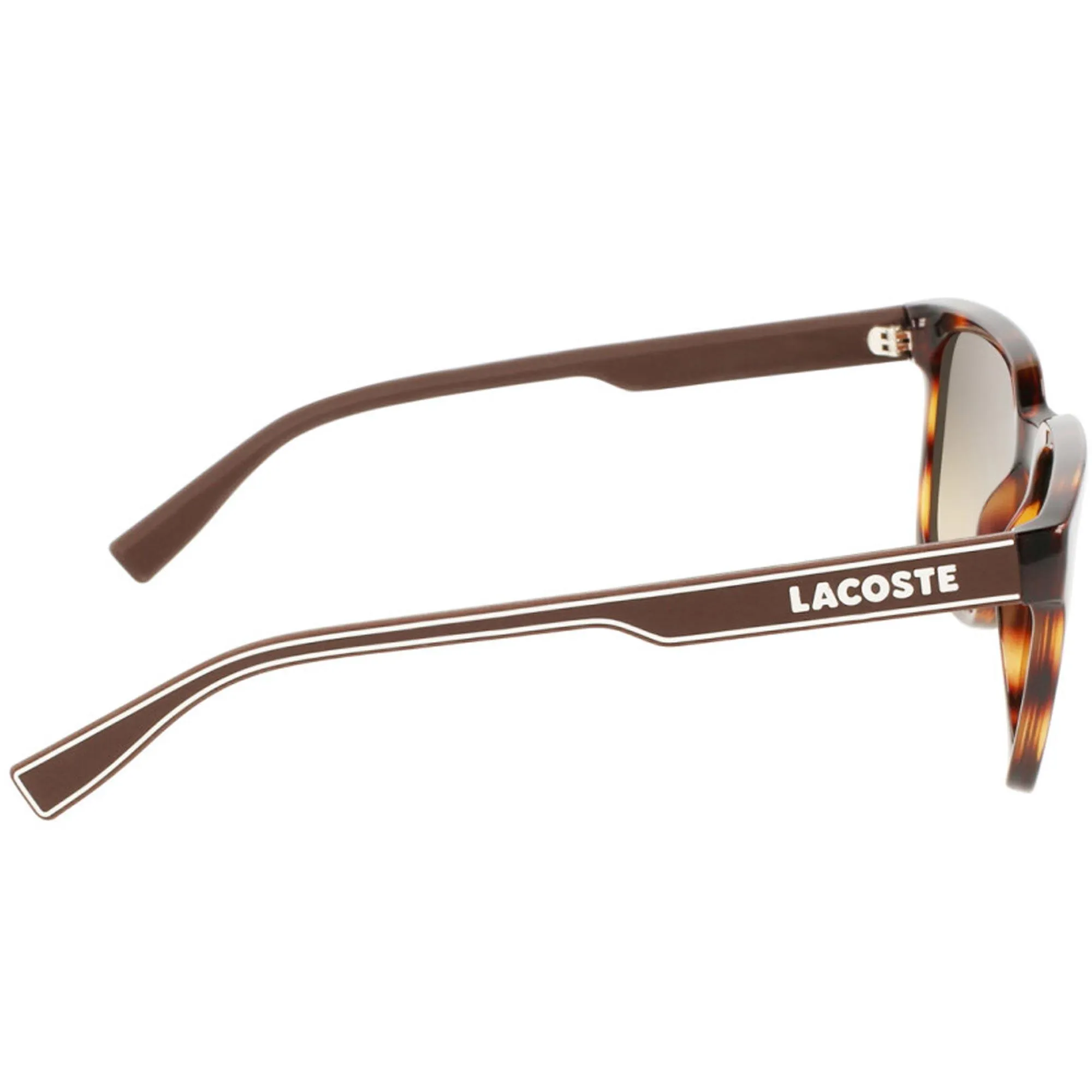 Lacoste Unisex Sunglasses - Gradient Lens Havana Rectangular Shape Frame | L967S 230