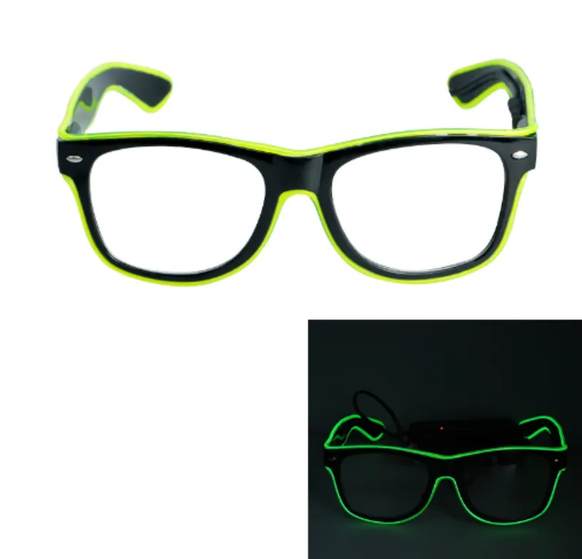 LED Glow In The Dark Glasses