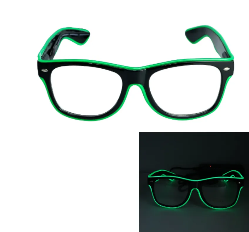 LED Glow In The Dark Glasses