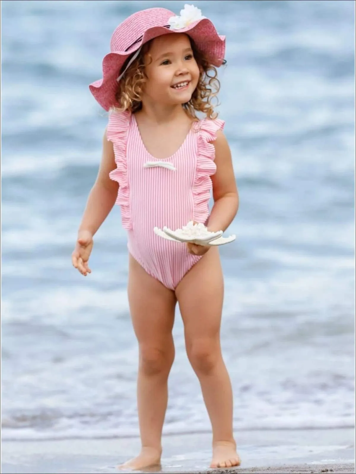 Let's Paint the Ocean One Piece Swimsuit