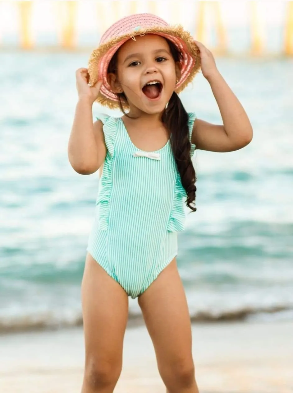 Let's Paint the Ocean One Piece Swimsuit