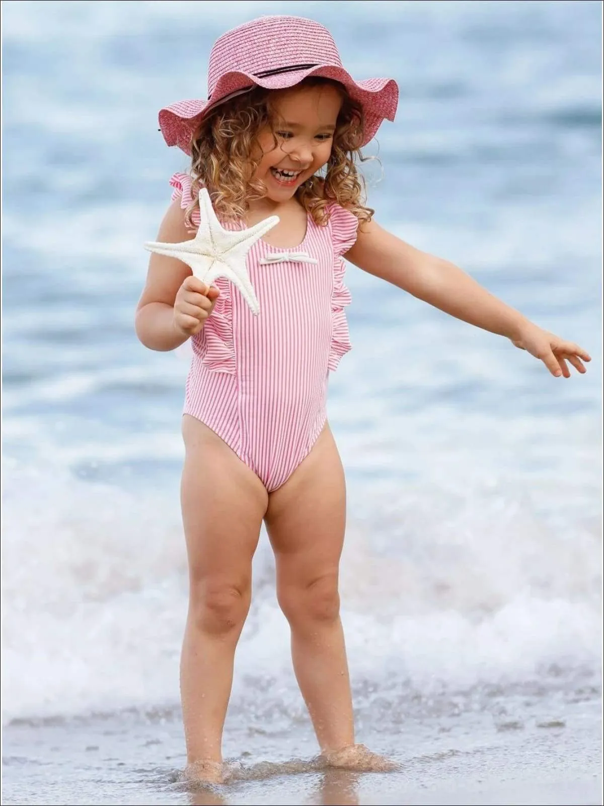 Let's Paint the Ocean One Piece Swimsuit