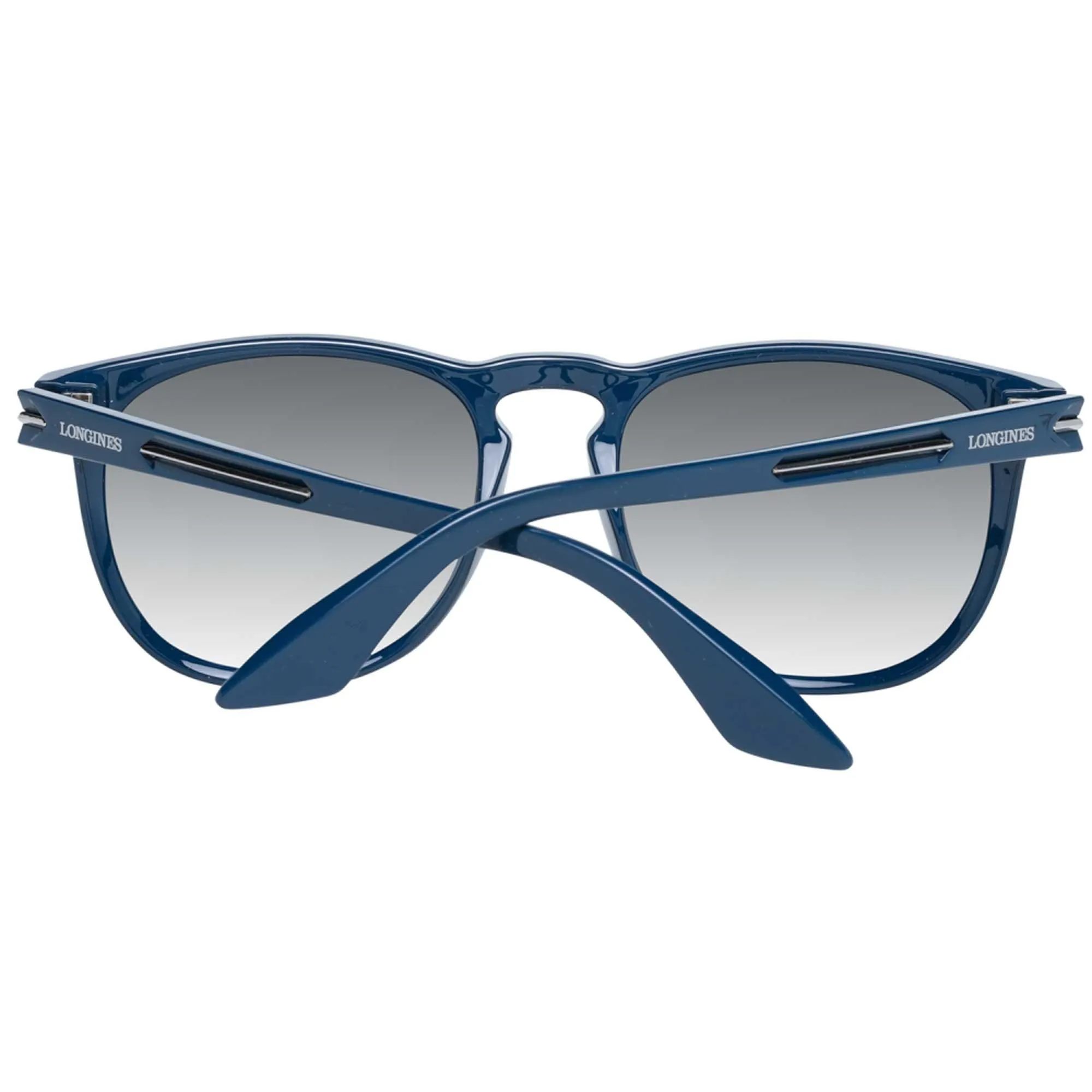 Longines Men's Sunglasses - Shiny Blue Plastic Frame Polarized Lens | LG0006-H 90D