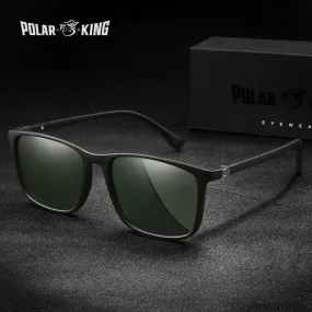 Luxury Square Vintage Polarized Sunglasses For Men Women