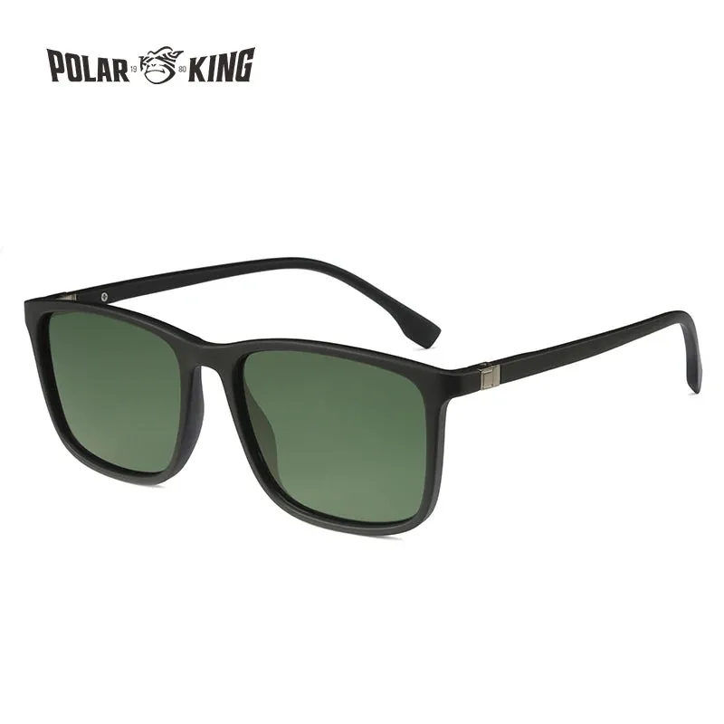 Luxury Square Vintage Polarized Sunglasses For Men Women