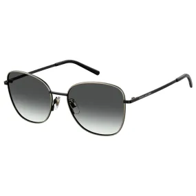 Marc Jacobs Women's Sunglasses - Black Metal Full Rim Pilot Frame | 409/S 0807 9O