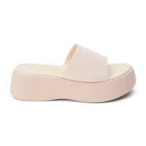 Matisse Beach Solar Platform Sandal - Nude