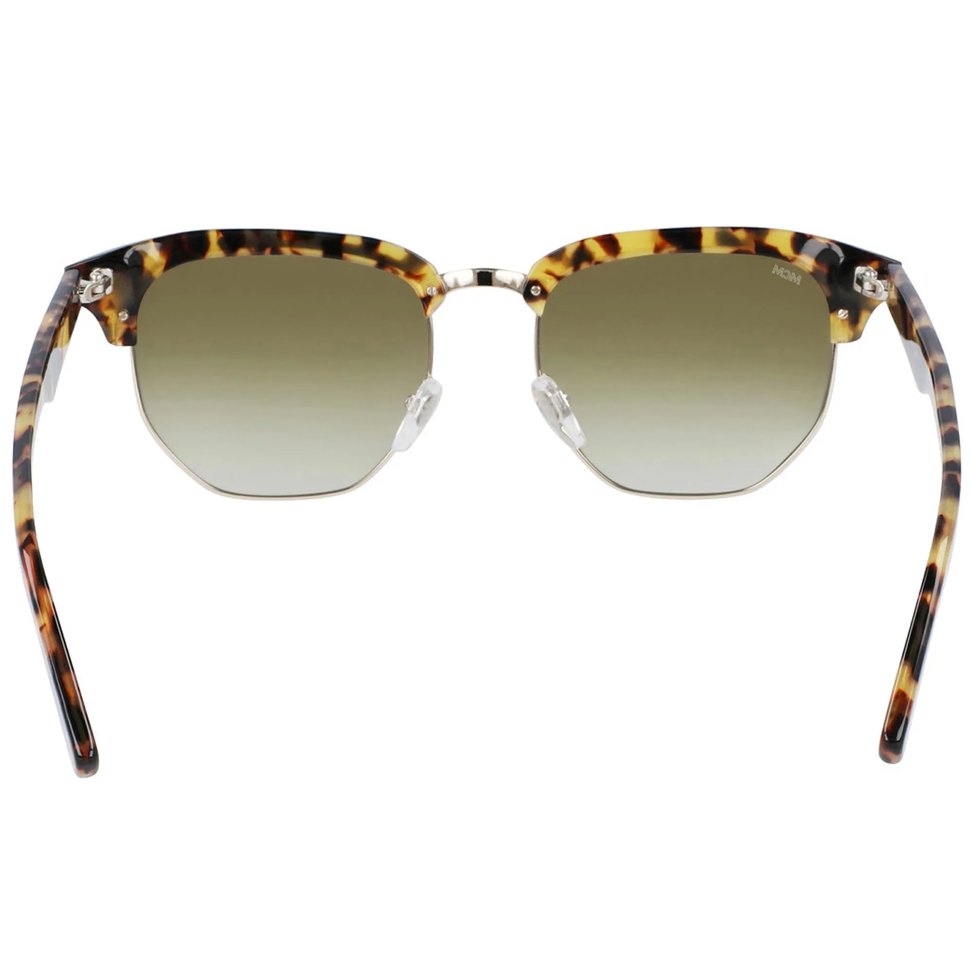 MCM Unisex Sunglasses - Havana Full Rim Browline Metal/Acetate Frame | MCM156S 214
