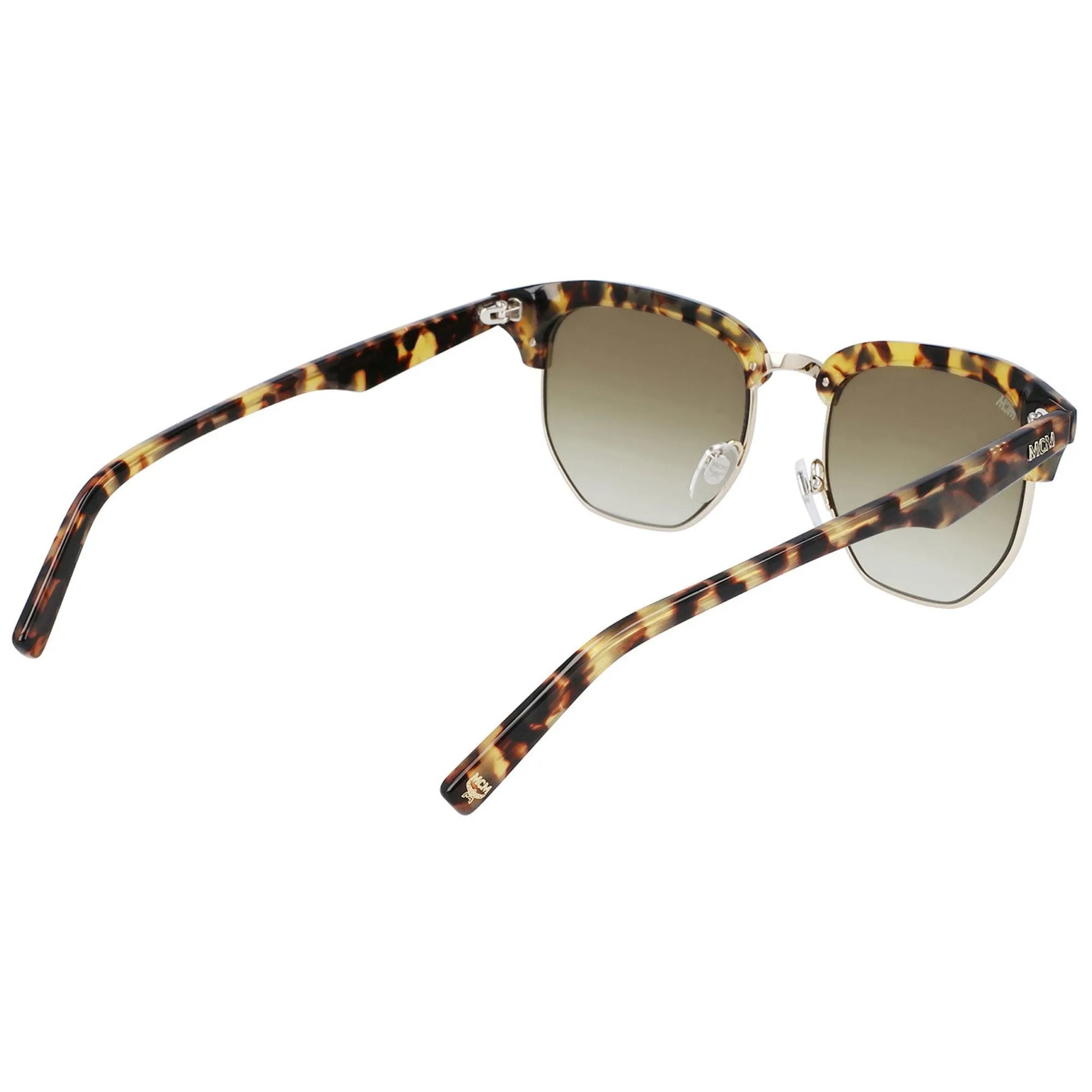 MCM Unisex Sunglasses - Havana Full Rim Browline Metal/Acetate Frame | MCM156S 214
