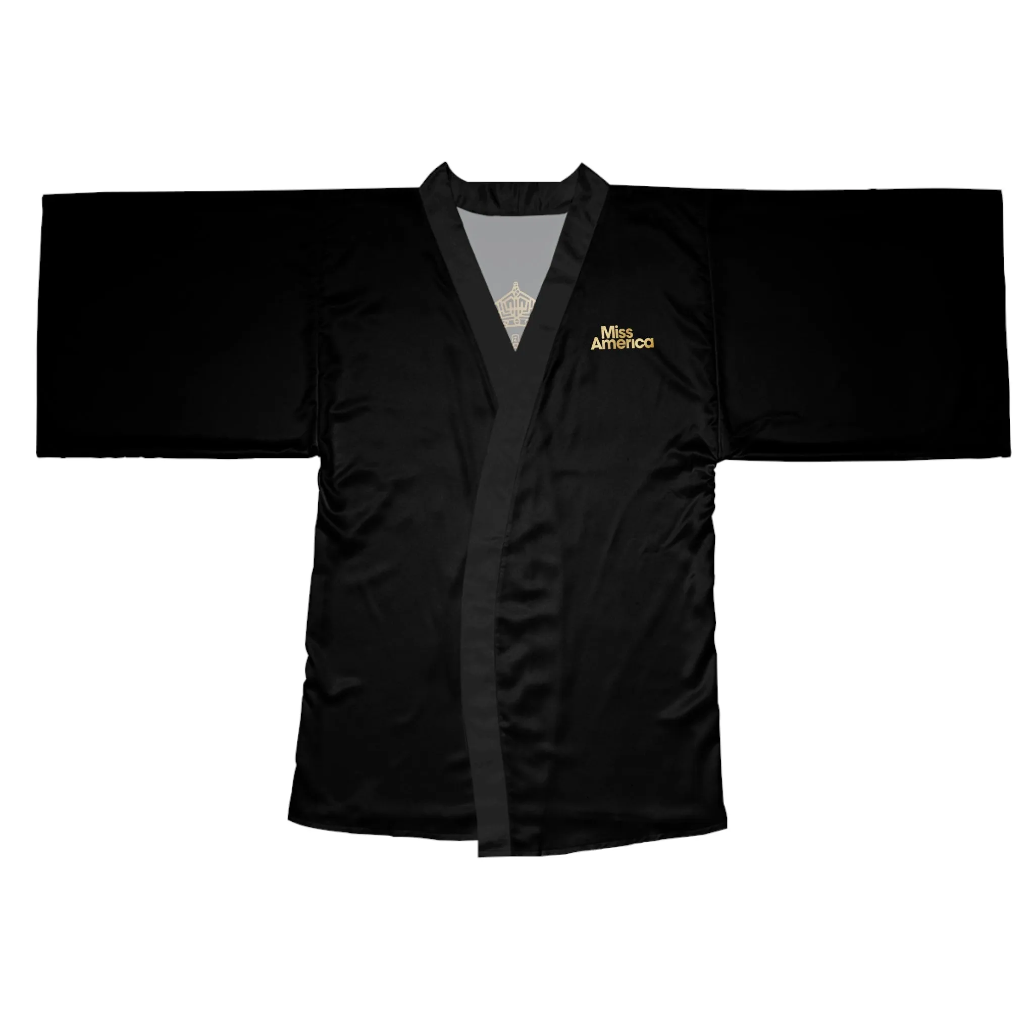 Miss America Long Sleeve Kimono Robe