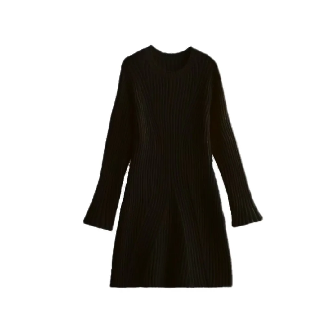 Mona - Robe en tricot avec fils