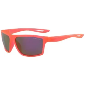 Nike Unisex Sunglasses - Gray Pink Flash Lens Acetate Rectangular Frame | (EV1062 566)