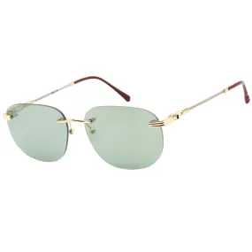 Porta Romana Women's Sunglasses - Green Gradient Lens Oval Shape Frame | PR1009 100W