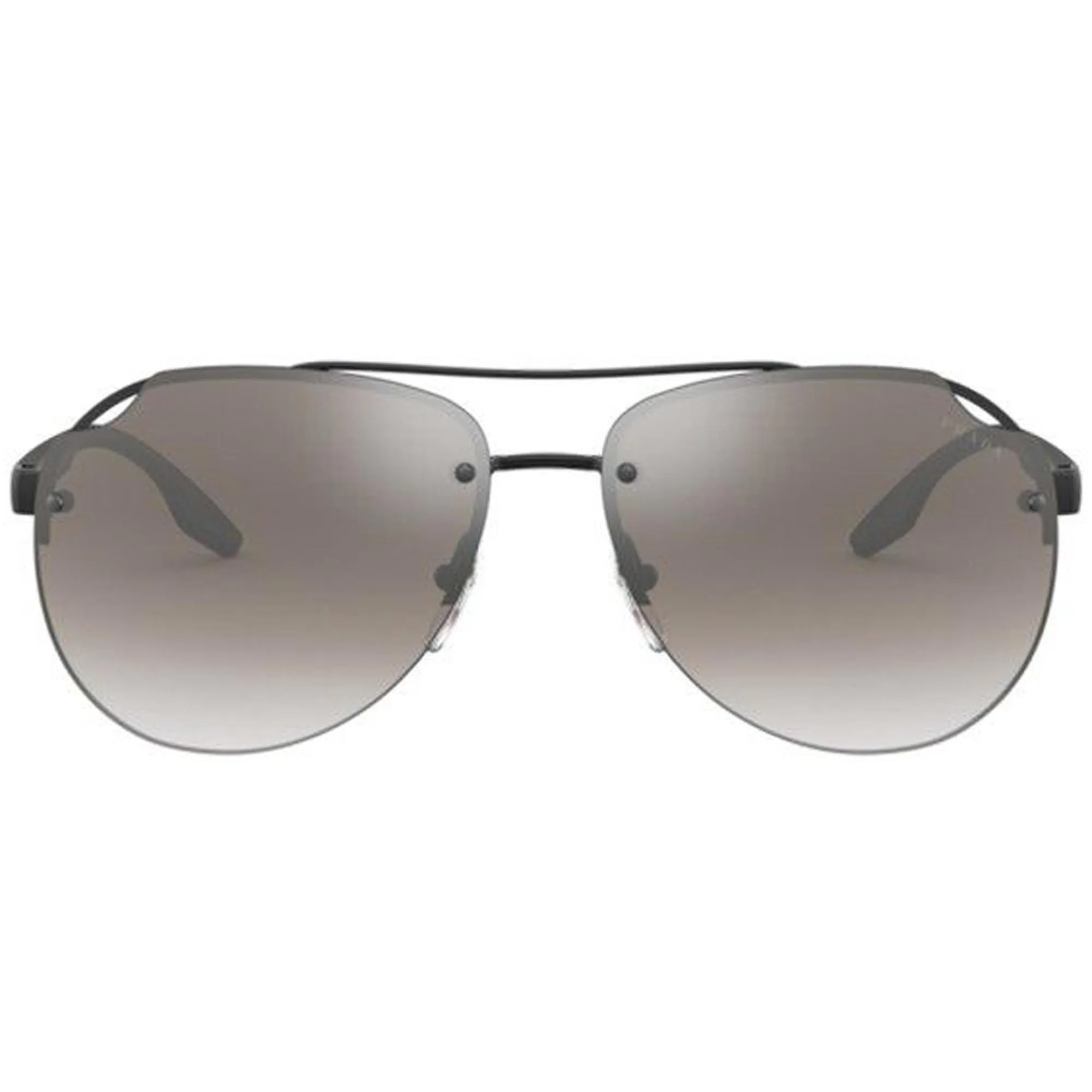 Prada Sport Men's Sunglasses - Linea Rossa Matte Black Aviator 0PS 52VS 1BO5O0
