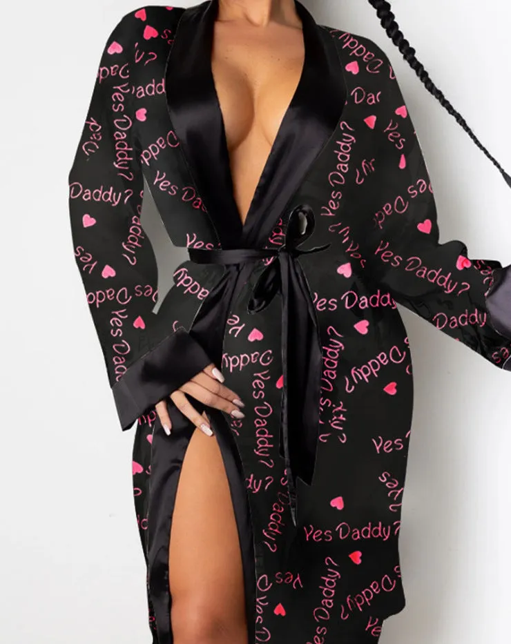 Printed robes