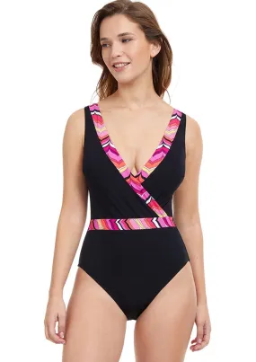 Profile V-Neck Cross Front Fullpiece